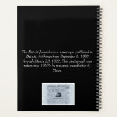 Wat is er nieuw in het park, een Zachte Overdekte  Planner (Achterkant)