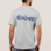 Wat is er op de stranden? t-shirt (Achterkant)