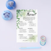 Wat is er op je telefoon Eucalyptus Shower Game Ka Flyer (Enkel)