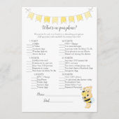 Wat is er op je telefoon spel jongen Teddy Bear Ka Programmakaart (Voorkant)