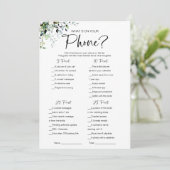 Wat is er op je Vrijgezellenfeest? Kaart (Staand voorkant)