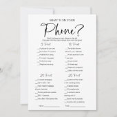 Wat is er op je Vrijgezellenfeest? Kaart (Voorkant)