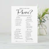 Wat is er op je Vrijgezellenfeest? Kaart (Staand voorkant)