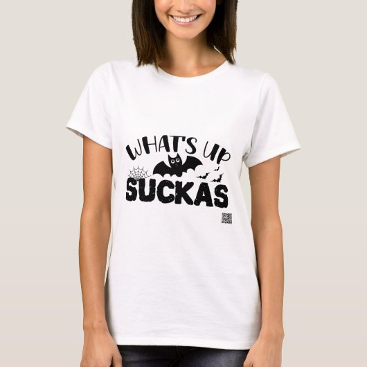Wat is er op Suckers? T-shirt (Voorkant)