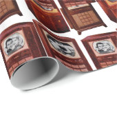 wat is er op tv 1951 ? cadeaupapier (Rol Hoek)