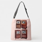 Wat is er op tv? crossbody tas (Achterkant)