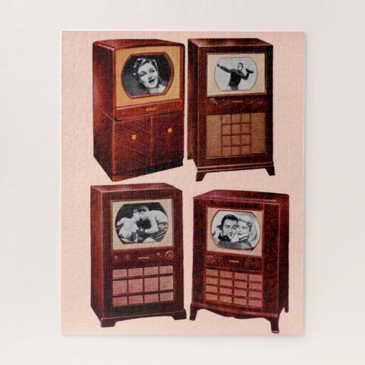 Wat is er op tv? legpuzzel (Verticaal)