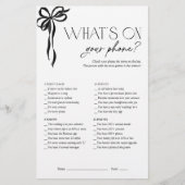 Wat is er op uw telefoon Black Bow Vrijgezellenfee (Voorkant)