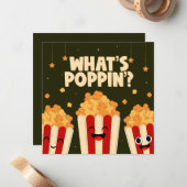 Wat is er Poppin’ Popcorn  Notitiekaartje (Voorkant / Achterkant in situ)
