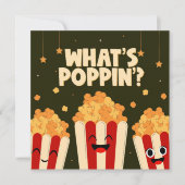 Wat is er Poppin’ Popcorn  Notitiekaartje (Voorkant)