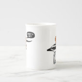 Wat is er? porselein kop (Voorkant)