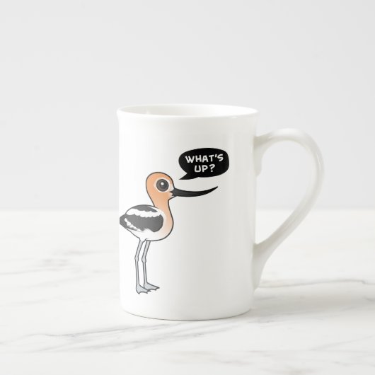 Wat is er? porselein kop (Rechts)