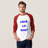 Wat is er? t-shirt (Voorkant volledig)
