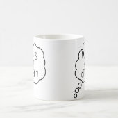 Wat is er te eten? Grappig citaat Koffiemok (Center)