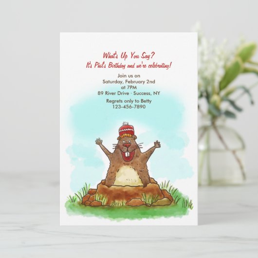 Wat is er? Uitnodiging (Staand voorkant)