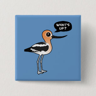 Wat is er? vierkante button 5,1 cm