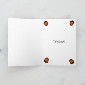 Wat is er, Ya Big Nut Funny Squirrel Kaart (Binnen)