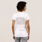 Wat is er zo moeilijk aan een maïsallergie? t-shirt (Achterkant volledig)