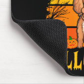 Wat is halloween puppy  muismat (Hoek)