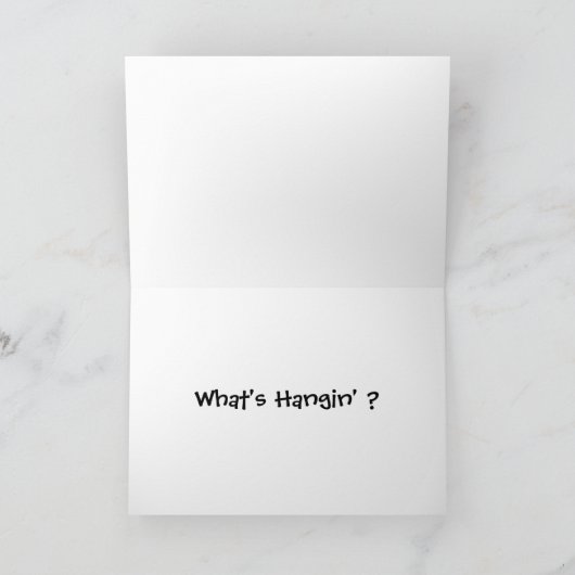 Wat is Hangin' ? Kaart (Binnen)