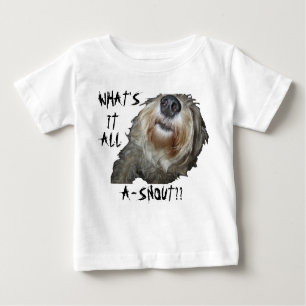 "WAT IS HET ALLEMAAL EEN SNOUT?" Baby T-shirt
