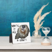 "WAT IS HET ALLEMAAL EEN SNOUT?" Fotoplaat (Insitu)