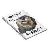 "WAT IS HET ALLEMAAL EEN SNOUT?" Notitieboek (Rechterzijde)