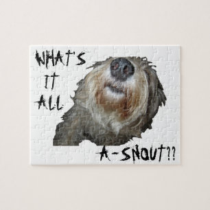 "WAT IS HET ALLEMAAL EEN SNOUT?" Puzzel