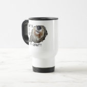 "WAT IS HET ALLEMAAL EEN SNOUT?" Travel Mug Reisbeker (Voorkant links)
