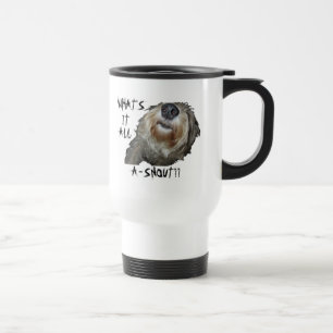 "WAT IS HET ALLEMAAL EEN SNOUT?" Travel Mug Reisbeker