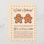 Wat is het bakken van een geslacht onthulling met  kaart (Voorkant / Achterkant)