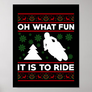 Wat Is Het Een Pret Om Motorfiets Dirt Bike Te Rij Poster