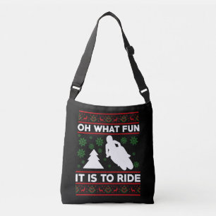 Wat Is Het Een Pret Om Motorfiets Modderbike Te Ri Crossbody Tas