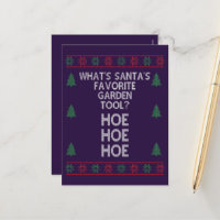 Wat is het favoriete gereedschap van de kerstman?