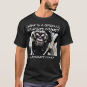 Wat is het favoriete koekje van een gorilla? t-shirt (Voorkant)