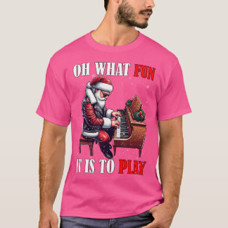 Wat Is Het Grappig Om Kerstman Te Spelen Die P Spe T-shirt