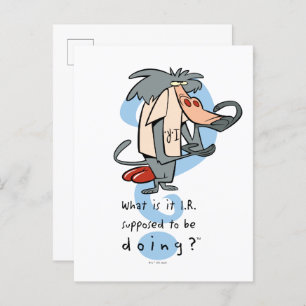 Wat is het I.R. dat moet doen?™ Briefkaart