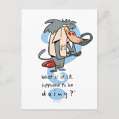 Wat is het I.R. dat moet doen?™ Briefkaart (Voorkant)