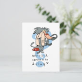 Wat is het I.R. dat moet doen?™ Briefkaart (Staand voorkant)