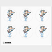 Wat is het I.R. dat moet doen?™ Ronde Sticker (Vel)