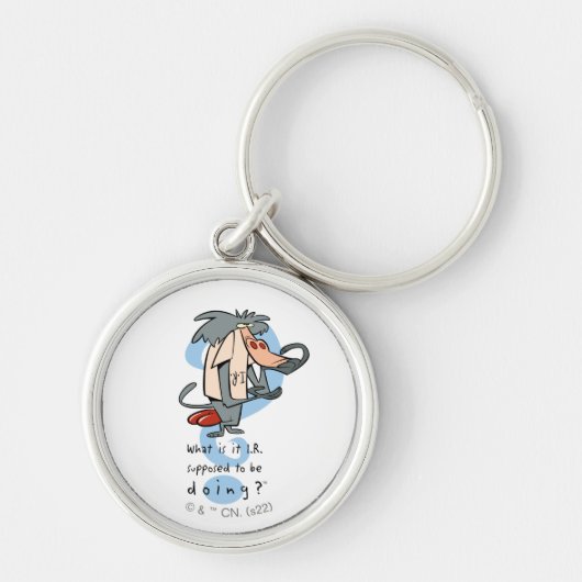 Wat is het I.R. dat moet doen?™ Sleutelhanger (Voorkant)