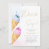 Wat is het ijsijsje-Baby Kaart (Voorkant)