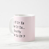 Wat is het ?? koffiemok (Voorkant links)