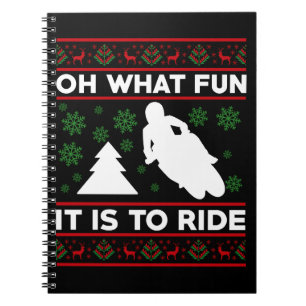 Wat Is Het Leuk Om Motorfiets Dirt Bike Te Rijden Notitieboek