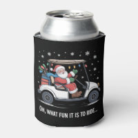 Wat Is Het Leuk Om Santa Te Besturen In Een Golfka