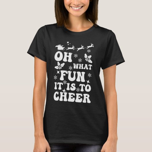 Wat is het leuk om te juichen t-shirt (Voorkant)