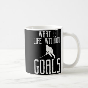 Wat is het Leven Zonder Doelen IJshockey Grappige Koffiemok