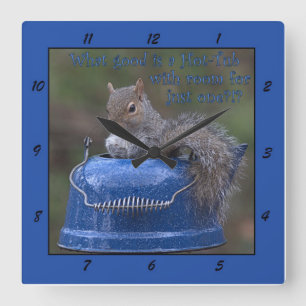 Wat is het nut van een Hot-Tub met slechts één kam Vierkante Klok