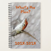 Wat is het plan Redhead Anole Lizard Fun Planner (Voorkant)