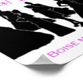Wat is het probleem met de Mannen Sticker Poster (Hoek)